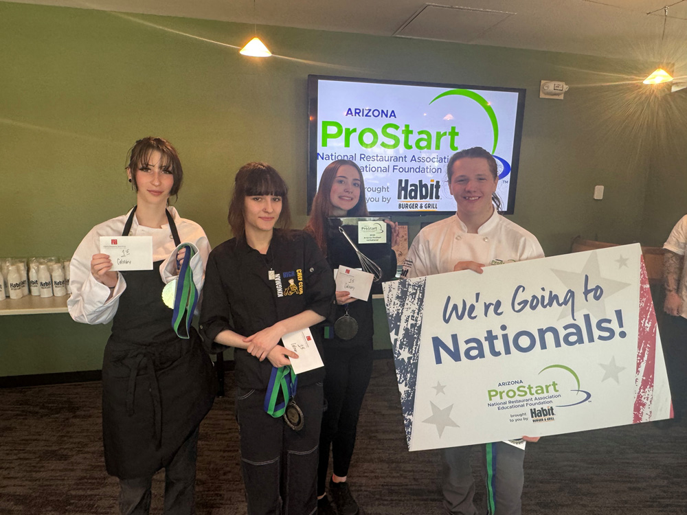 Arizona ProStart Culinary 1st place winner - Kingman High School