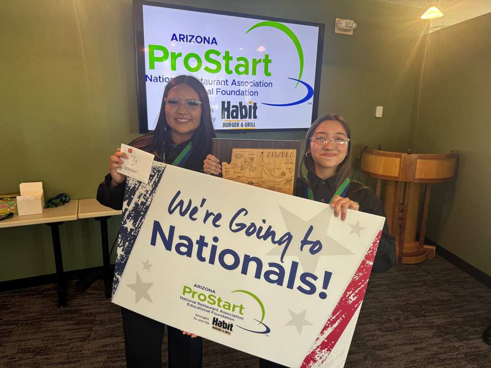 Arizona ProStart Management winner - Apollo High School