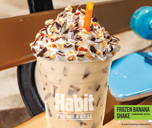 Frozen Banana Shake - at participating restaurants