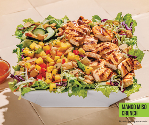 Mango Miso Salad - at participating restaurants