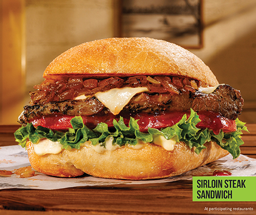 Sirloin Steak Sandwich
