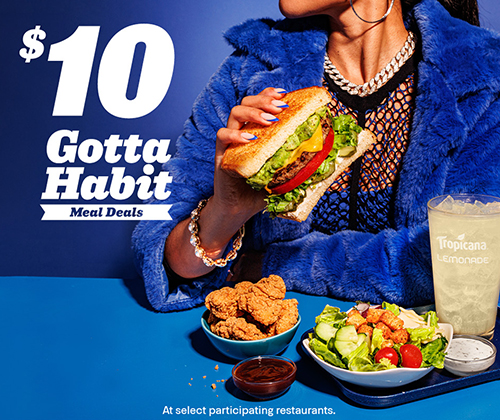 $10 Gotta Habit Meal Deals