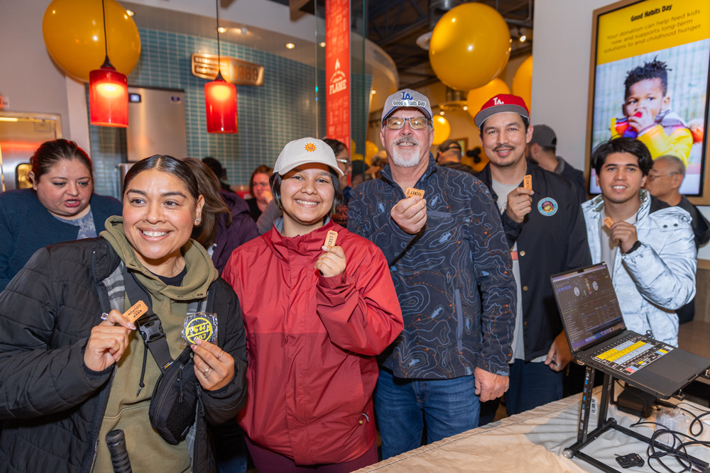 Smiling attendees at Good Habits Day