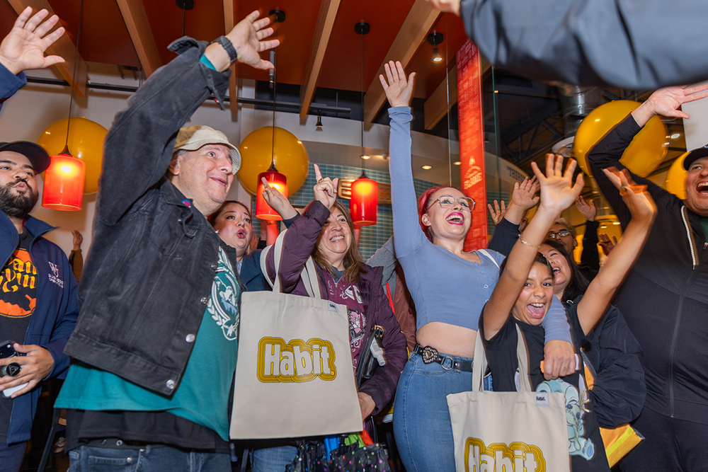 Happy attendees at Good Habits Day