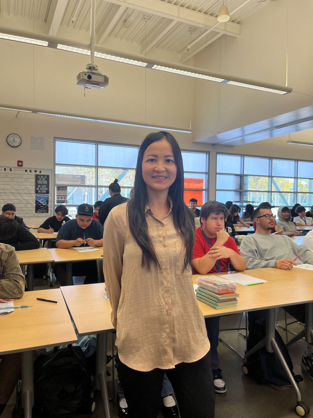 Stacy Hua at Force In Training Day