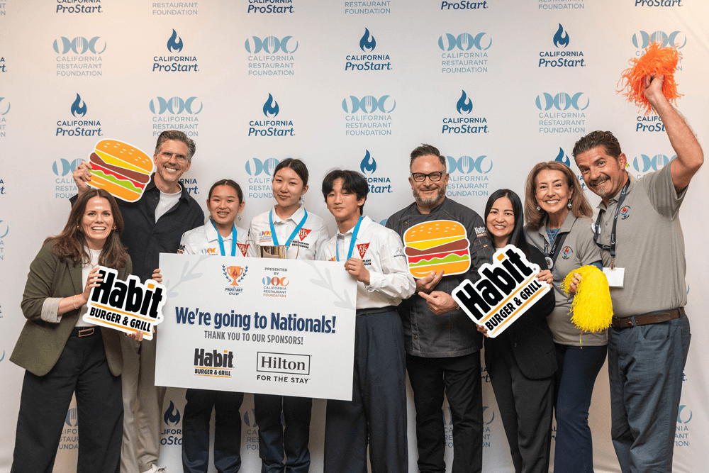 Chef Jason Triail with ProStart participants