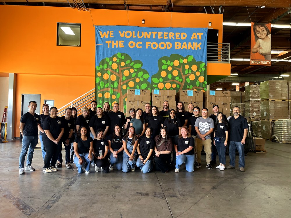 Habit Team Volunteers at the OC Food Bank